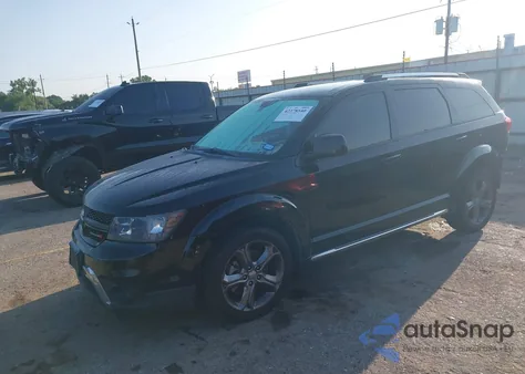2017 Dodge Journey Crossroad Plus from USA, damaged, VIN 3C4PDCGB1HT534778